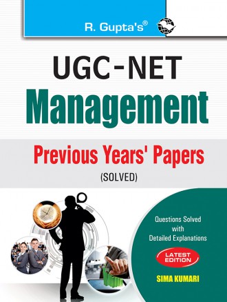 RGupta Ramesh UGC-NET: Management Previous Years' Papers (Solved) English Medium